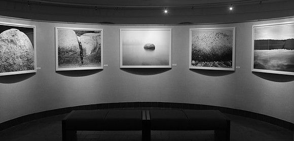 Glacial Erratics, Framed and Exhibited